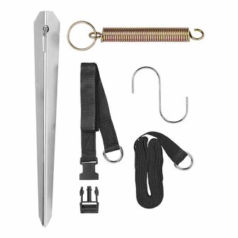 Set di cinghie antitempesta 3x 5 10 m (4 00+1 10 m)
