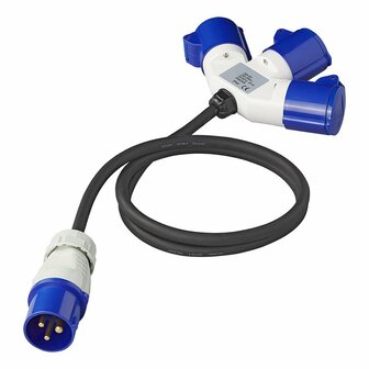 CEE ripartitore 3 vie 16A 150cm 3x1 5mm&sup2;
