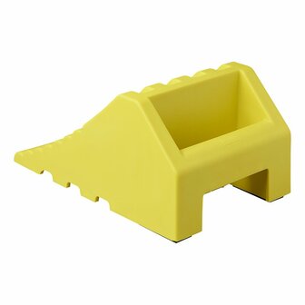 Cuneo fermaruota in plastica L con maniglia
