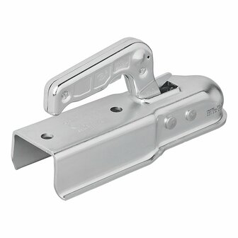 Giunto a sfera in acciaio verticale 2 fori quadrati 60mm 1300kg frenato