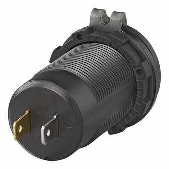 Scatola USB da incasso  tripla  con 2x tipo A e 1x tipo C + voltmetro