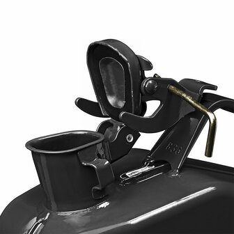 Tanica 5L metallo nero omologata UN-TuV GS