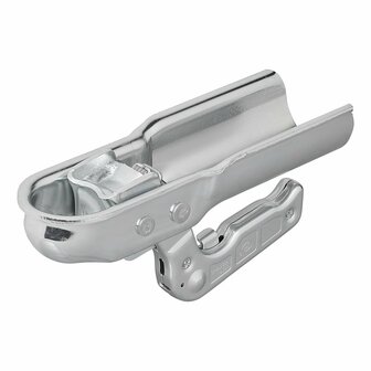 Giunto a sfera in acciaio verticale 2 fori tondo 60mm 1300kg frenato