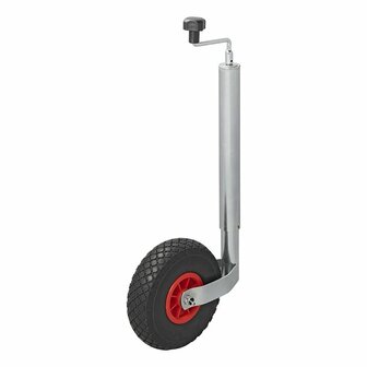 Ruota anteriore 48mm cerchio in plastica con pneumatico PU 260x85mm
