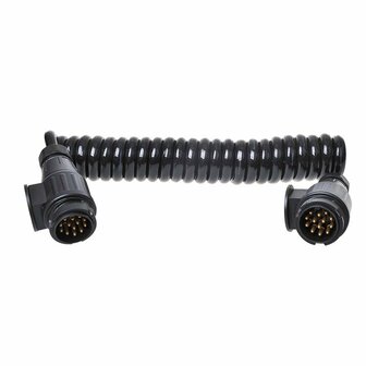 Cavo a spirale 3 5M 8 core con 2x spina 13 poli PVC