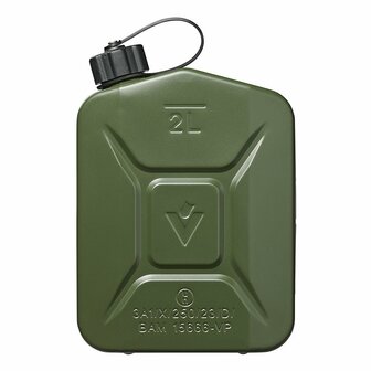 Tanica 2L verde metallo omologata UN