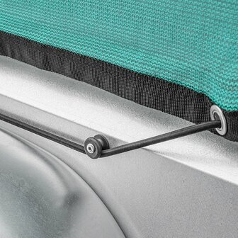 Rete per rimorchio maglia fine 2 00x3 00M con corda elastica