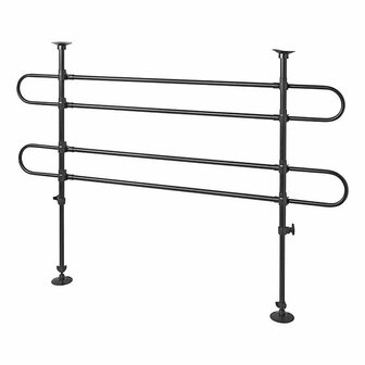 Portapacchi per cani 2x2 tubi metallici