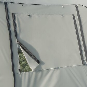 Parete laterale con finestra per tenda gonfiabile per feste