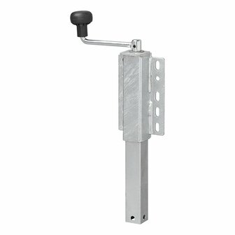 Supporto chiglia regolabile per rimorchio barca 40 x 40 mm  estensibile 385-535 mm  200 kg