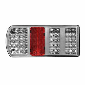 Fanale posteriore 5 funzioni 225x105mm 43LED sinistro