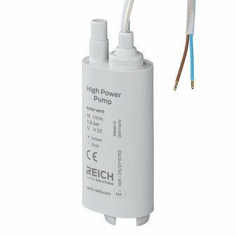 Pompa sommersa 12V-18L con sfiato
