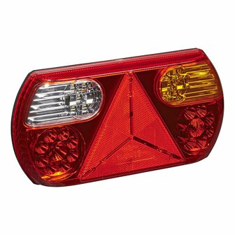 Fanale posteriore 6 funzioni 296x142mm 32LED destro