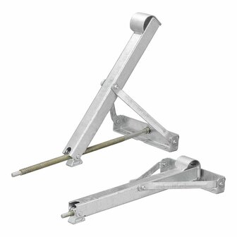 Supporto angolare per roulotte 450 kg 615 x 278 mm H:507 mm