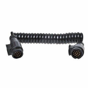 Cavo a spirale 3 5M 13 poli con 2x spina 13 poli PVC
