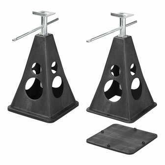 Set di supporto in plastica 4 pezzi 750 kg pezzo