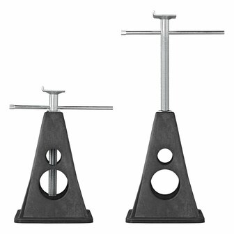 Set di supporto in plastica 4 pezzi 750 kg pezzo