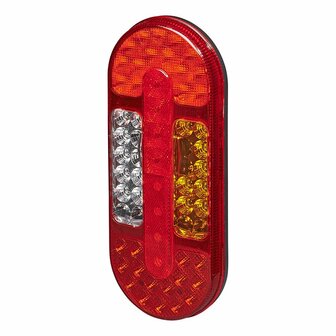 Fanale posteriore 6 funzioni 323x134mm 54LED destro