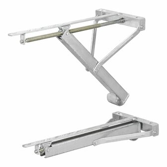 Supporto angolare per roulotte 450 kg 663 x 278 mm H: 512 mm