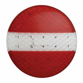 Fanale posteriore 12 24V 3 funzioni 140mm STI LED