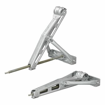 Supporto angolare per roulotte 1500 kg 619 x 280 mm H: 498 mm