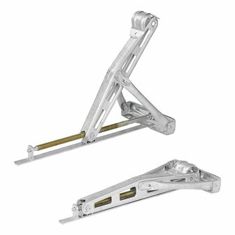 Supporto angolare per roulotte 1100kg 597x280mm H:497mm