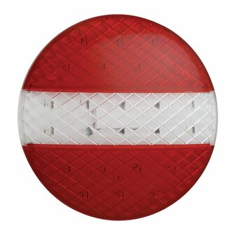 Fanale posteriore 12 24V 3 funzioni 140mm STF LED