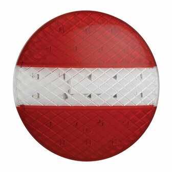Fanale posteriore 12 24V 3 funzioni 140mm STF LED