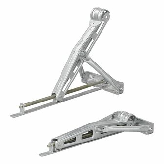 Supporto angolare per roulotte 1500 kg 677 x 280 mm H: 502 mm