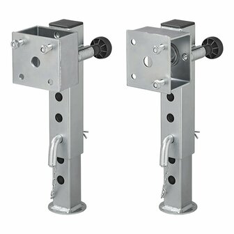 Gamba di supporto 60x60 mm inclinabile TL60 D85 SW19 345-445 mm 1300 kg