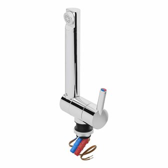 Miscelatore Trend A 12V dia 27 mm canna dritta cromato