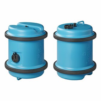 Serbatoio acqua pulita Aquaroll 40L blu