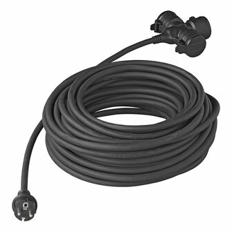 Multipresa Schuko 3 vie 25 m 3x 2,5 mm&sup2;