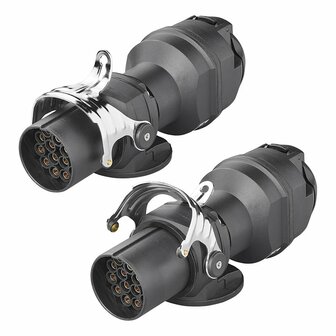 Adattatore spina da 24V 15 a 12V 13 poli ISO12098 &gt; ISO11446