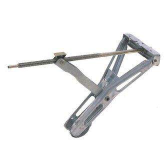 Supporto angolare per roulotte  1000 kg 605 x 280 mm H:470 mm corto