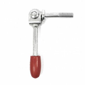 Leva  per ruotino anteriore  pieghevole M12 80 mm