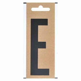 Etichetta lettera E10cm