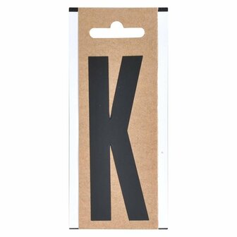 Etichetta lettera K10cm