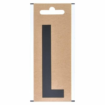 Etichetta lettera L10cm