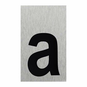 Cartello porta in alluminio a100x60mm