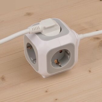 Ladron multiple en forma de cubo 4-posti,&nbsp;1,4m h05vv-f3g1,5