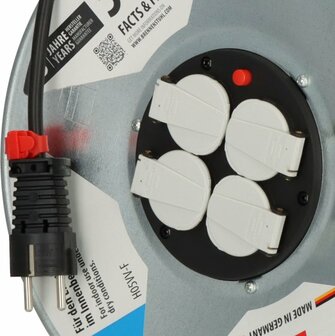 Garant S 4 E avvolgicavo 50m H05VV-F 3G1,5