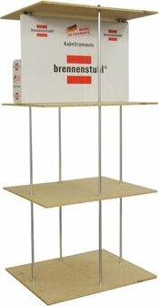 Espositore di vendita 62x50cm