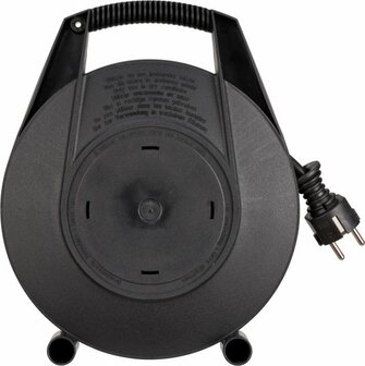 scatola per cavi 4 prese, nero grigio chiaro 5m H05VV-F 3G1,5
