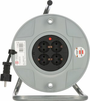 Tamburo avvolgicavo AK 260 25m H05VV-F 3G1,5 in cartone