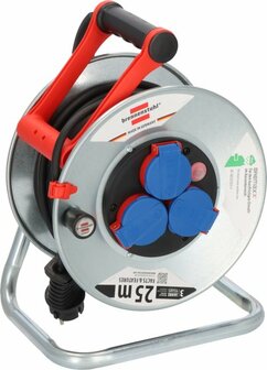 Avvolgicavo Garant S IP44 25m AT-N05V3V3-F 3G1,5 nero