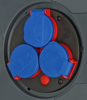Tamburo per cavi IP44 40m H07RN-F 3G1,5 - scatola singola