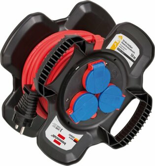 Avvolgitore in gomma per cavi X-Gum IP44&nbsp;10m H07RN-F 3G1,5