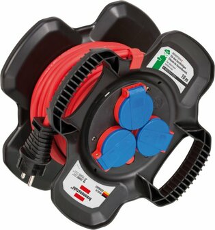 Avvolgicavo X-Gum IP44 10m AT-N05V3V3-F 3G1,5