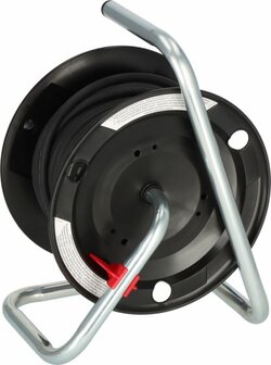 Tamburo avvolgicavo AK 240 IP44 nero 20m H05RR-F 3G1,5